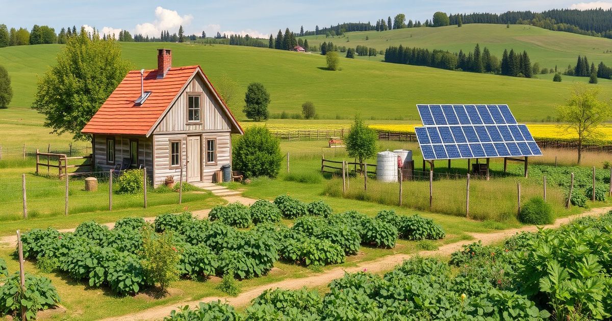 স্বয়ংসম্পূর্ণ জীবন: গ্রামীণ জীবনযাপনের শান্তি ও স্বাধীনতা